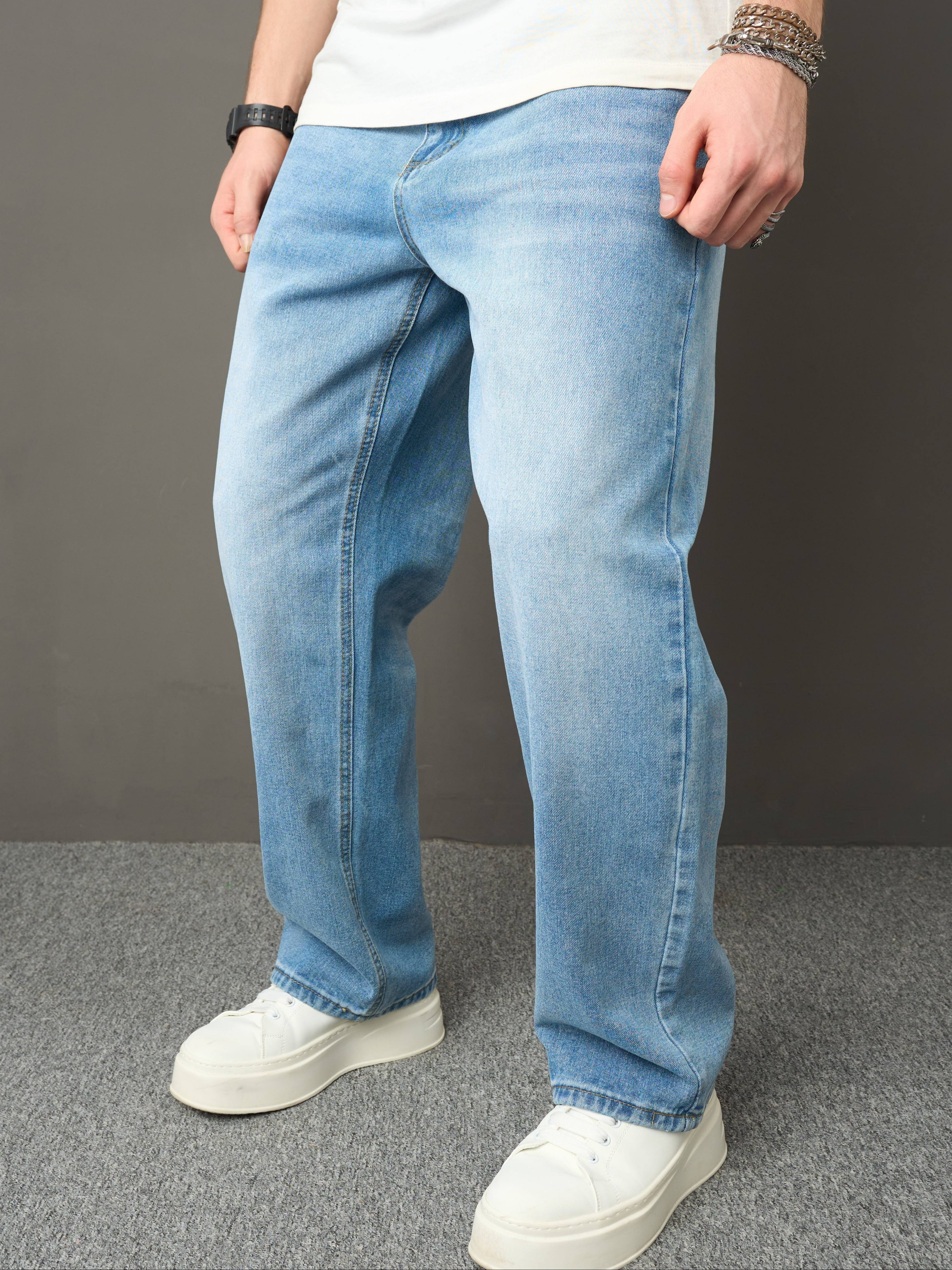 Straight Leg Jeans